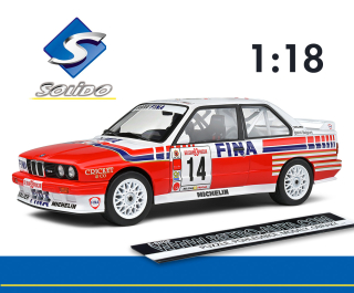 BMW E30 M3  #14 Duez Belgium Procar 1993 SOLIDO 1:18