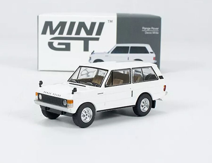 Land Rover Range Davos White - Mini GT 1:64_