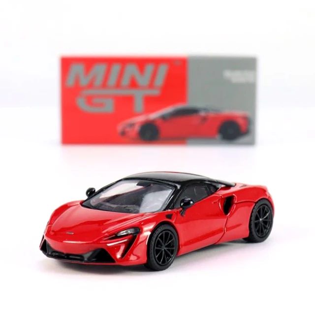 McLaren Artura Vermillion Red LHD - Mini GT 1:64