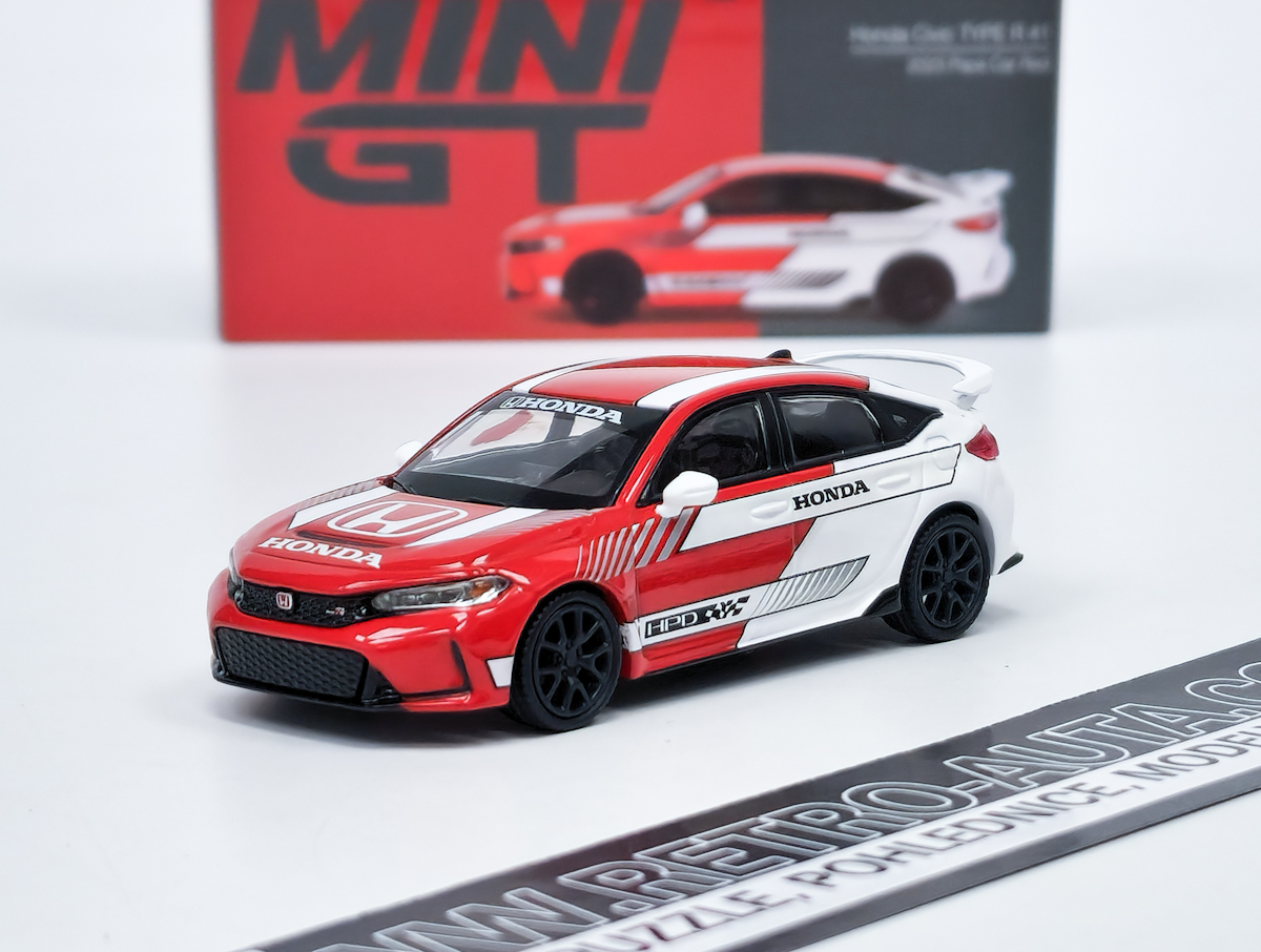 Honda Civic Type R #1 Pace Car 2023 - Mini GT 1:64