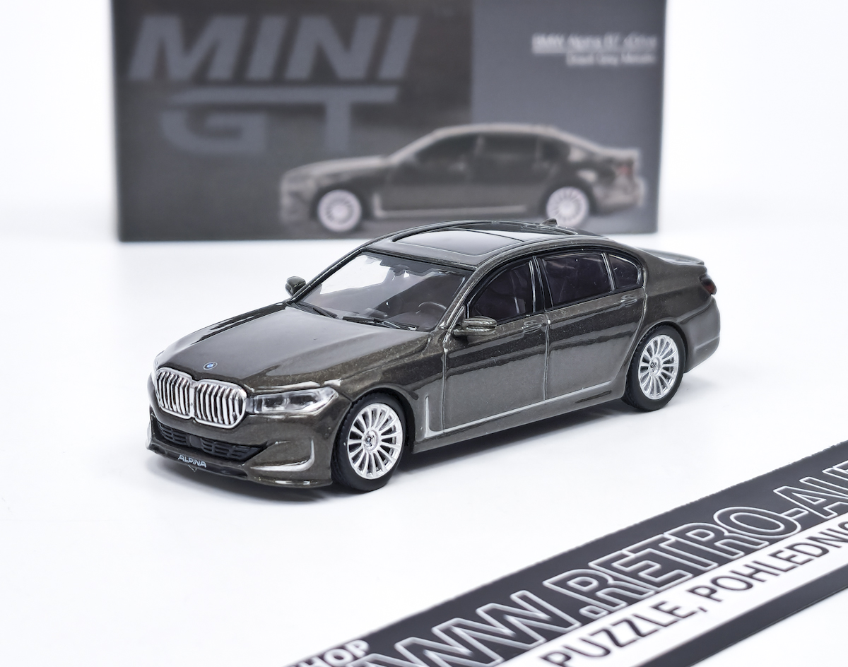 BMW Alpina B7 xDrive Dravit Grey Metallic - Mini GT 1:64