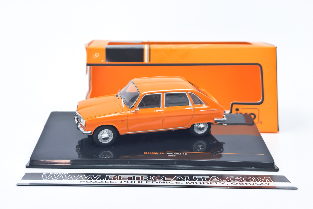 Ixo 1:43 Renault 16 year 1969 orange CLC493N.22 model car CLC493N.22  4895102339624