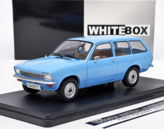 Opel Kadett C Caravan (1973) light blue Whitebox 1:24