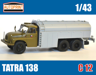 Konverzní set TATRA 138 C 12 AUTOPRINT 1:43