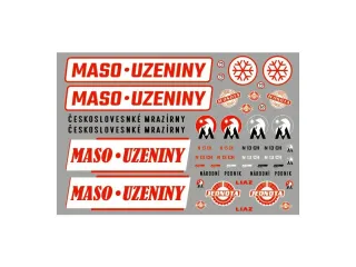 Maso-Uzeniny - Obtisky na modely 1:43