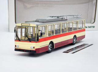 Škoda 14 TR Trolejbus Pardubice - Modimio 1:43