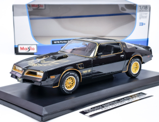 Pontiac Firebird Trans Am 1978 - black/gold MAISTO 1:18 