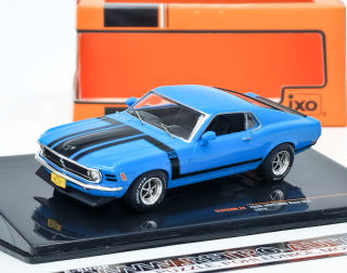 Ford Mustang Boss 302 (1970) blue IXO 1:43