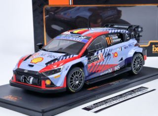 Hyundai i20 N Rally1 #11 T.Neuville/M.Wydaeghe Rallye Monte Carlo 2024 IXO 1:18