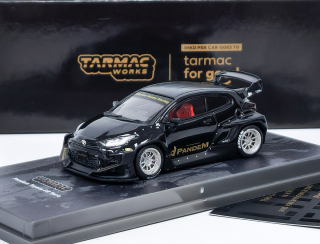 Toyota GR Yaris Pande černá TARMAC 1:64