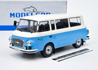 Barkas B 1000 (1965) modrá/bílá MCG 1:18