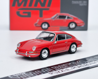 Porsche 901 (1963) červená - Mini GT 1:64