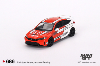 Honda Civic Type R #1 Pace Car 2023 - Mini GT 1:64