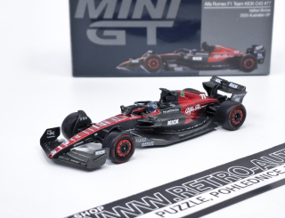 ALFA ROMEO F1 F1 C43 #77 VALTTERI BOTTAS AUSTRALIAN GP 2023 - MINI GT 1:64